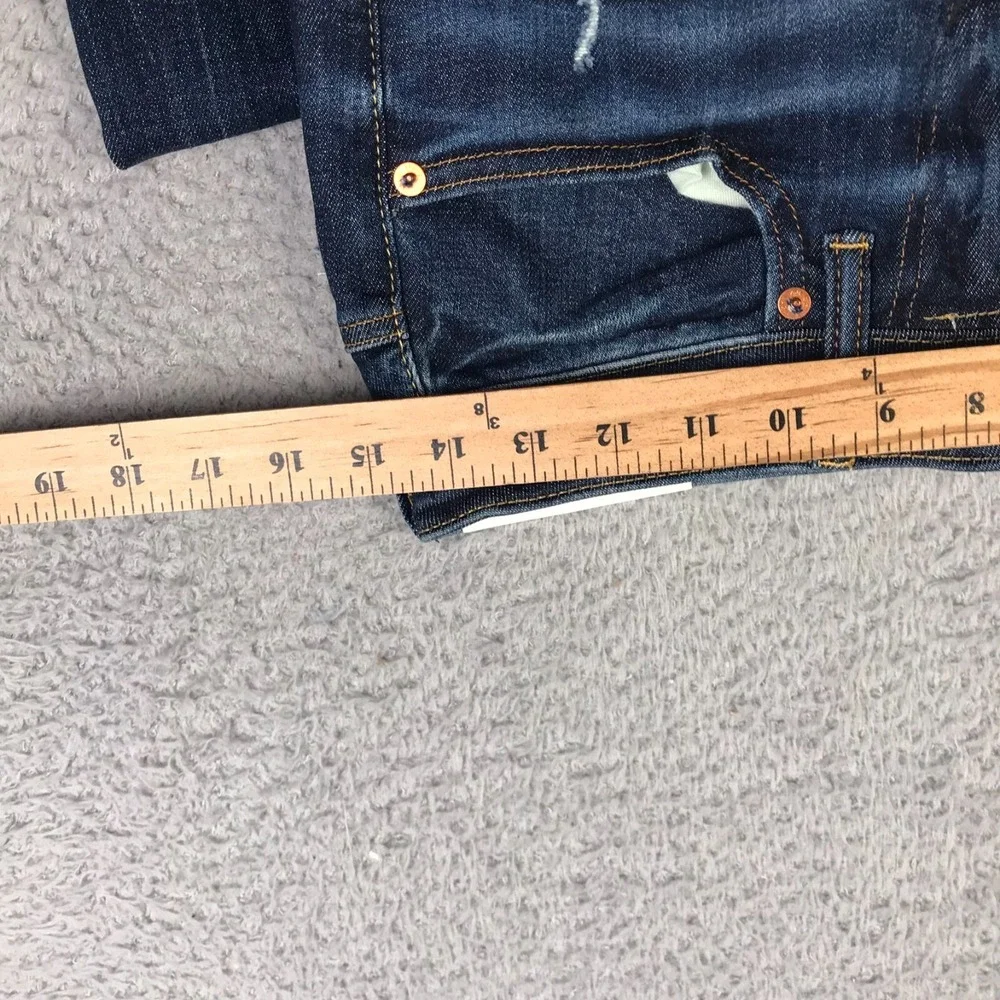 American Eagle Skinny Jeans Mens 29x32 Distresse Dark Wash Stretch Denim NEW NWT
